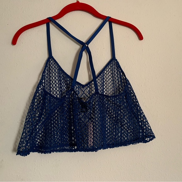 Victoria’s Secret very sexy fishnet bra, thong, and tank top set - Picture 8 of 9